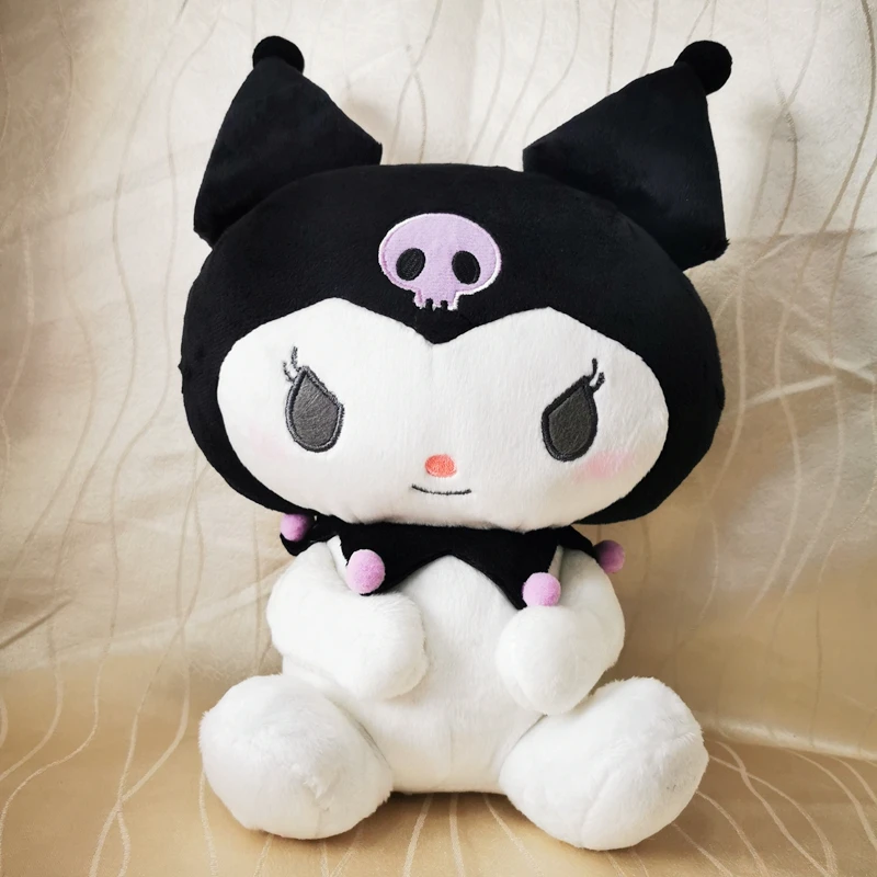 

KAWAII KUROMI Plush Toys Stuffed Anime Soft doll Kids Action figure Birthday Gift