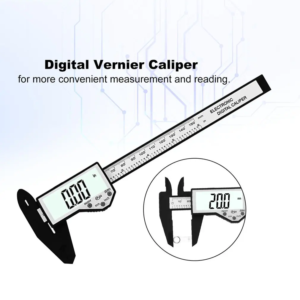 0-150mm Mini Electronic Digital Caliper Measuring Tool Digital Vernier Caliper Gauge Micrometer for jewelry measurement IP54