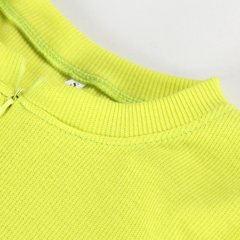 Autumn Neon Women Playsuits Casual Street Rompers V-Neck Zipper Skinny Black Winter Outfits Double Side Wear Jumpsuit GV108