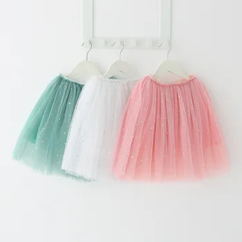 

2020 kids clothes girl shinning tutu skirt children summer skirt