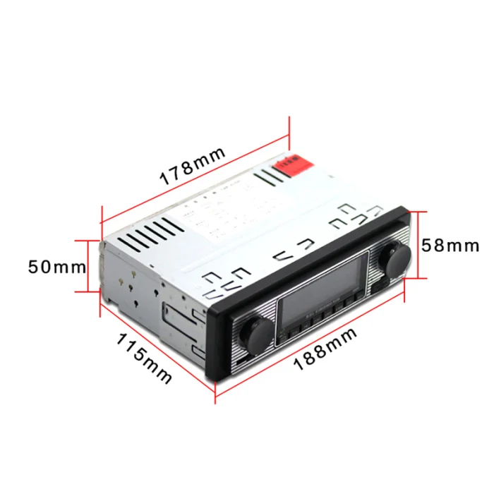 Bluetooth радио MP3 музыкальный плеер USB AUX Стерео Аудио FM ЖК-дисплей экран