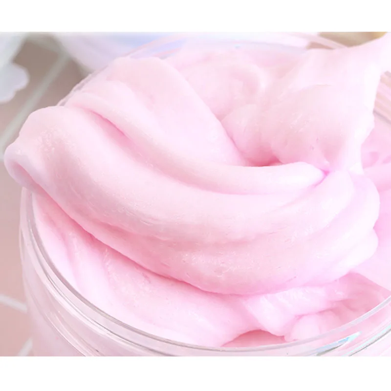 Candy Floss пушистый эластичный слизь глина грязевая безопасная моющаяся снятие стресса взрослые дети игрушки 60 мл AN88