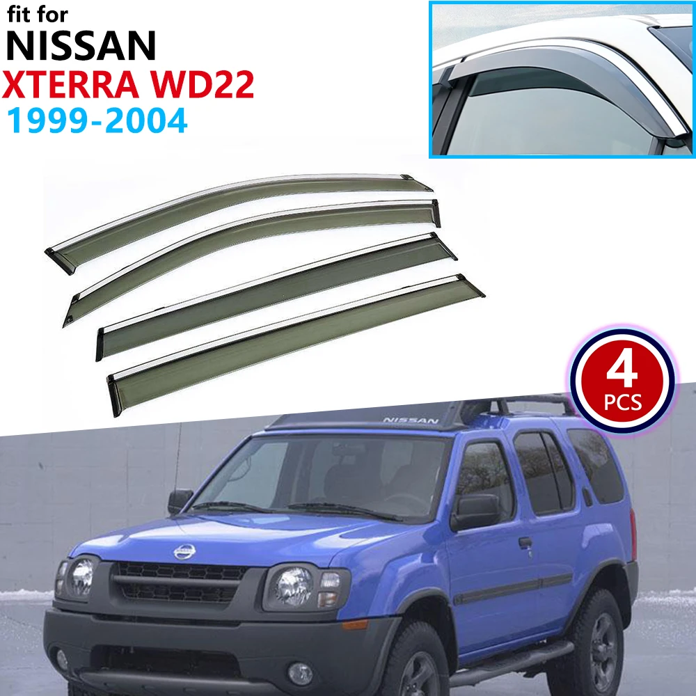 Для Nissan Xterra WD22 1999 2000 2001 2002 2003 2004 окно козырек Vent тенты Дождь гвардии отражатель