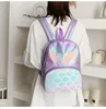 Cut Rate 2021 New Mermaid Sequin Backpacks Women Ladies PU Leather School Shiny Travel Student Teenage Girls Kids Female Shoulder Bag 1005001774116140