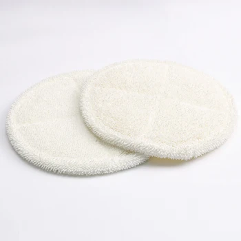 

4x Microfibre Pads (2 Soft + 2 Scrubby) For Bissell 20522 SpinWave, 2131 Replacement Household Cleaning