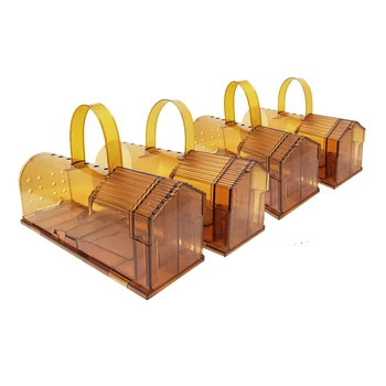 

4pcs Reusable Big Mousetrap with Handle Rat Trap Rodent Catcher Pest Control Live Mouse Trap Bait Snap Rodent Catcher 2020 New