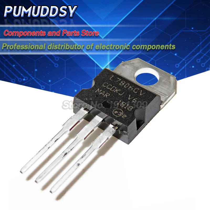 10 шт. L7806CV TO220 L7806 TO 220 7806 LM7806 MC7806 новый и IC|Интегральные схемы| |
