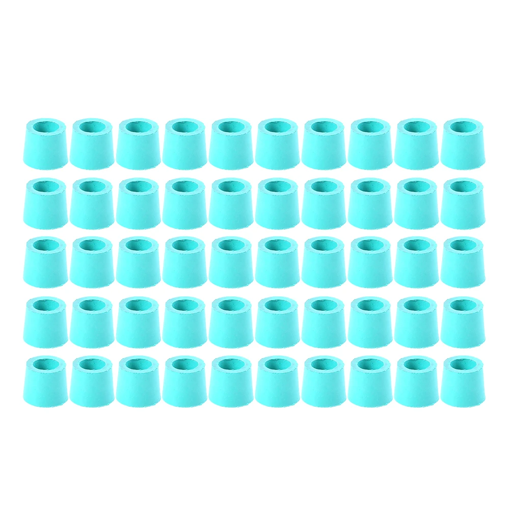 50pcs A/C 1/4 inch Charging Hose Manifold Repair Sealing O-ring Replacement HVAC Rubber Gasket Green