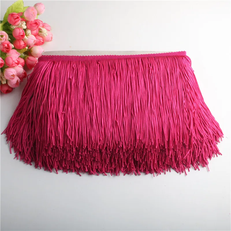 10 Yards 15cm Long Tassel Fringe Lace Trim Ribbon Tassels For Curtains Dresses Fringes For Sewing Trimmings Accessories Crafts