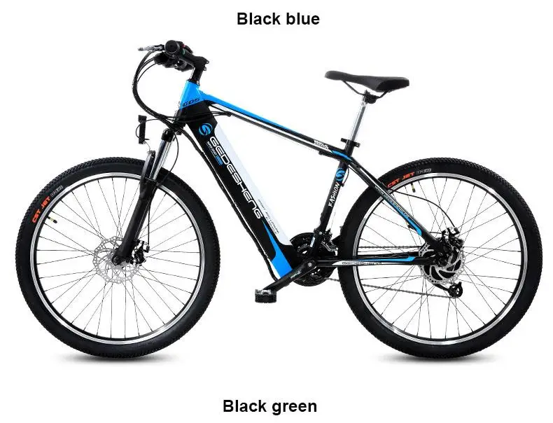 26 дюймов Электрический Ebike скутер горный два колеса электрические велосипеды 27 скорость 90 км мощный электрический велосипед