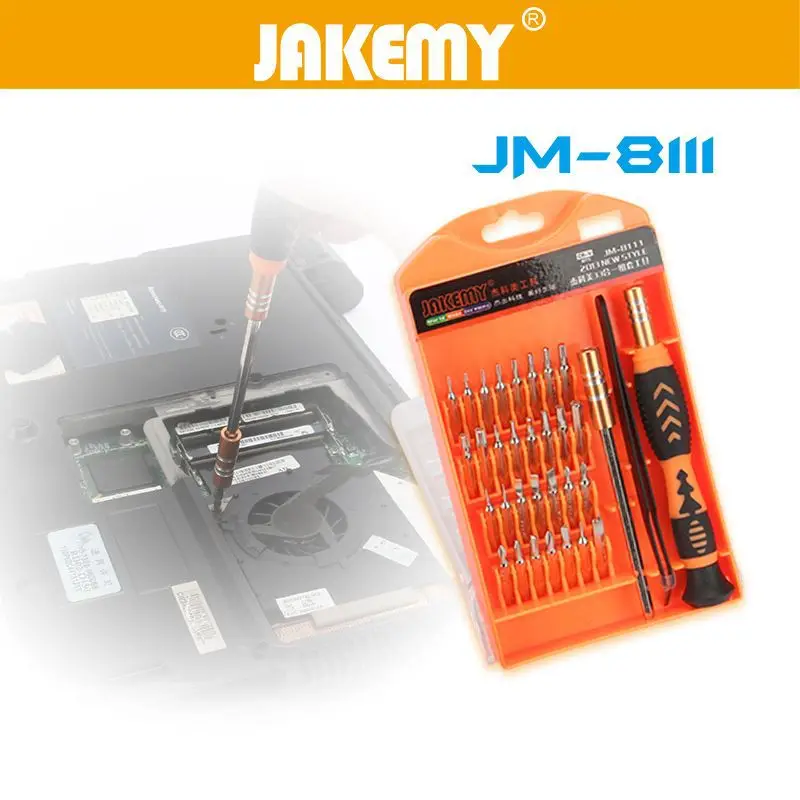 JM-8111 Состав набора «33 в 1» аппаратные средства комплект инструментов Набор отверток компьютер мобильный телефон часы отвертка для ремонта