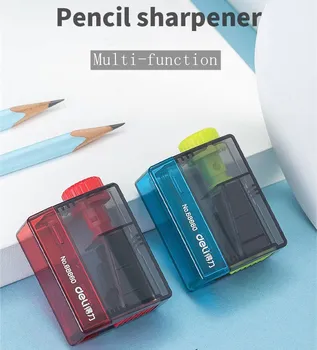

Transparent Pencil Sharpener Makeup Pencil Adjustable Thickness Mini Cute Mechanical Pencil Sharpener For Office School Supplies