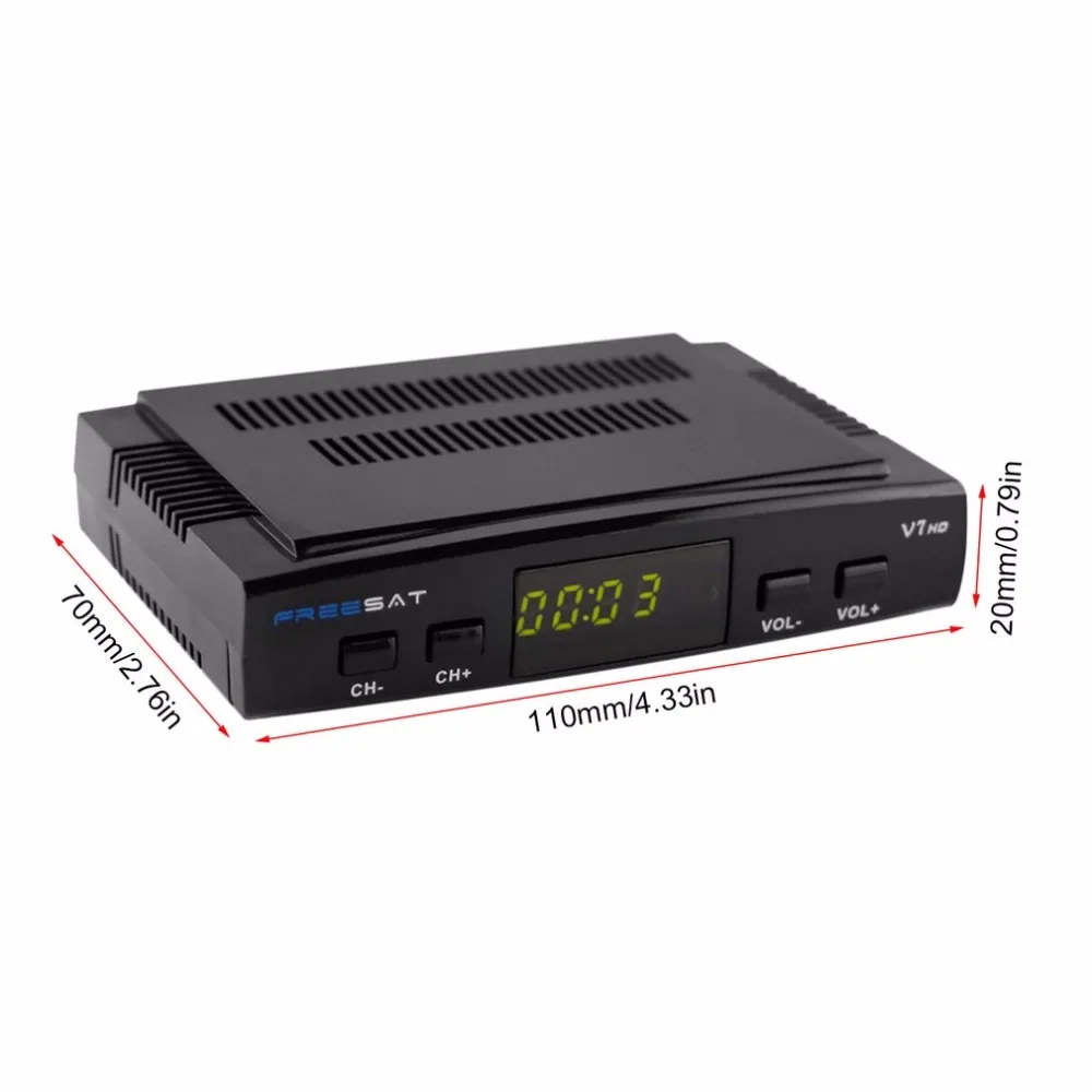 Freesat V7 DVB-S2 HD 1080P полный Мощный приемник спутникового сигнала спутниковый декодер+ USB wifi Поддержка для сетевого обмена