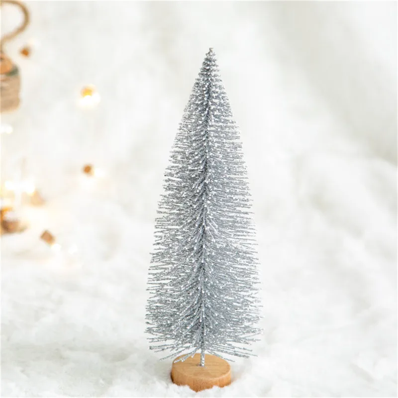 Рождественская елка arbol de navidad Новогодняя Мини Рождественская елка маленькая сосновая елка adornos de navidad настольный мини Рождественский Декор@ 5