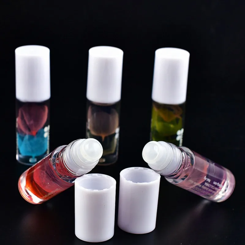 Nutritious Lip Oil Moisturizing Lip Balm Lip Care Long Lasting Lighten Lip Lines Essential Oil Beauty Lip Care Sets Color Random