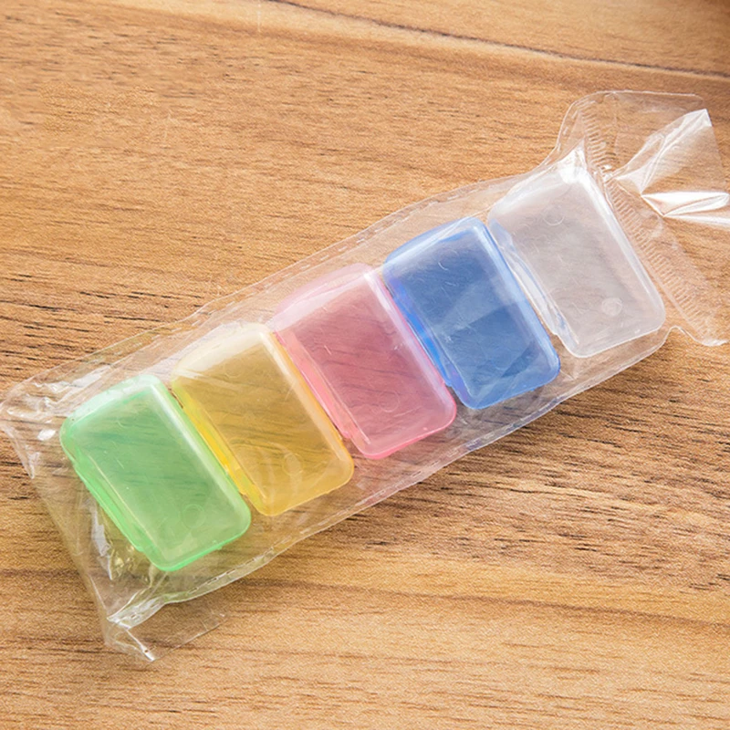 5Pcs/set Portable Toothbrush Cover Holder Travel Hiking Camping Brush Cap Case Germproof Toothbrushes Protector For Outdoor | Дом и сад
