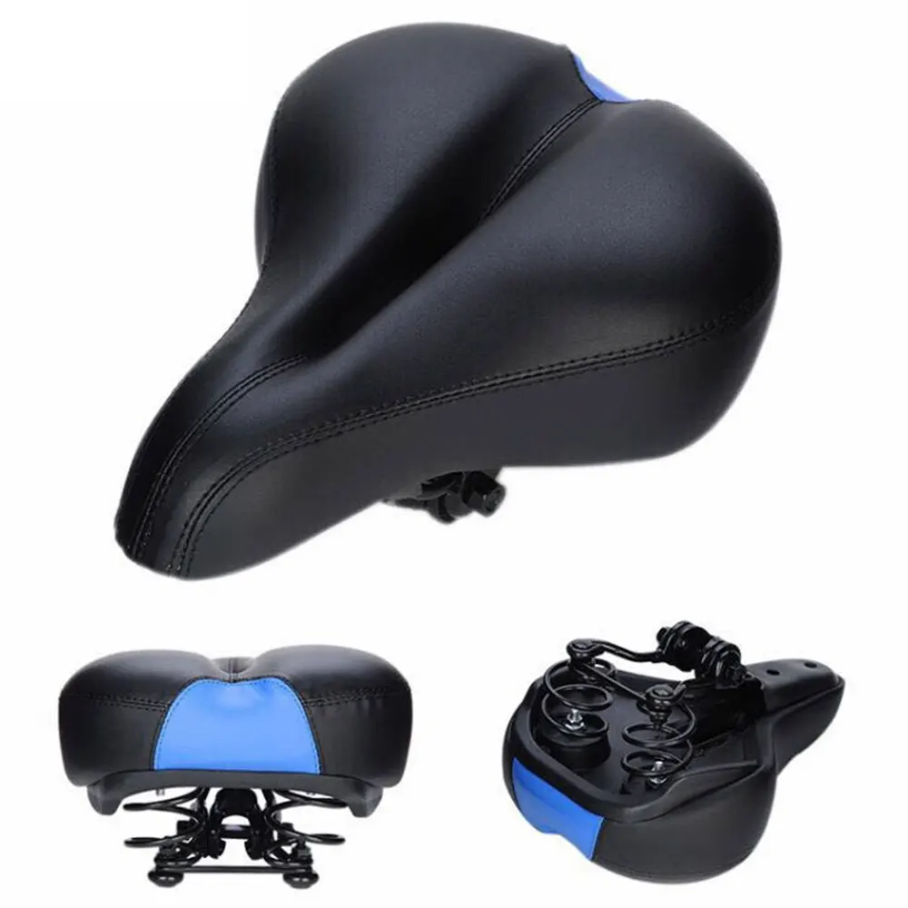 Велосипедное Сиденье, прочная практичная искусственная кожа, 4 цвета, силиконовый коврик, велосипедные части, велосипедное седло, велосипедная Подушка, переносная