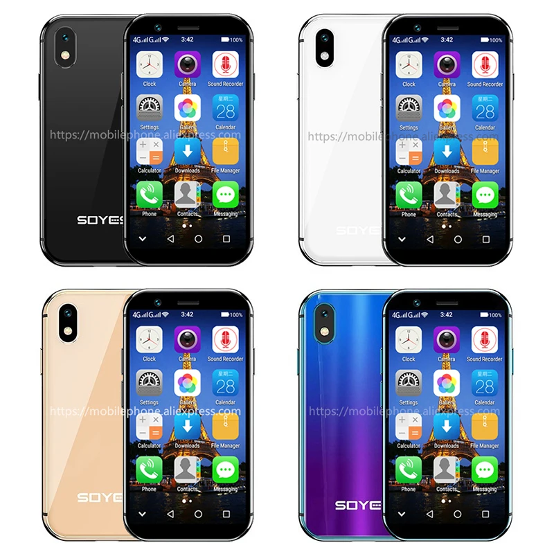 Смартфон SOYES XS/X/7S/6S 4G Android четырехъядерный две Sim карты Wi Fi разблокировка
