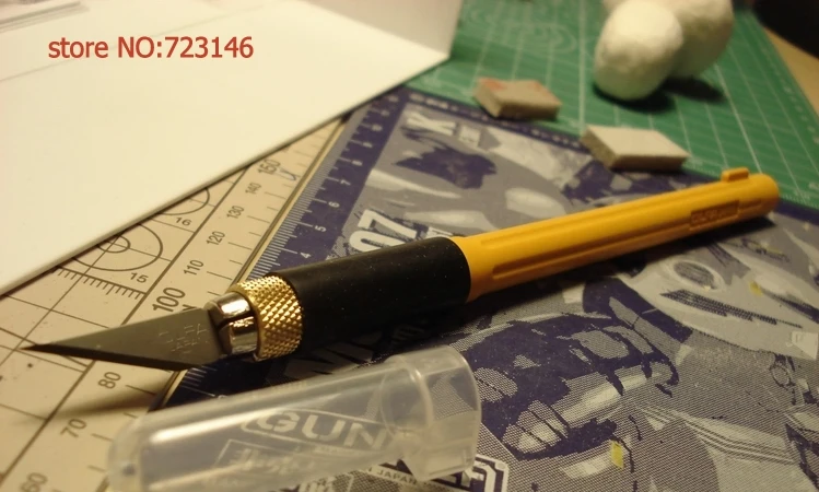 MADE IN JAPAN OLFA Professional art knife AK-4 with 3pcs blades ANDE Blade OLFA KB4-WS KB4-R KB4-F KB4-S