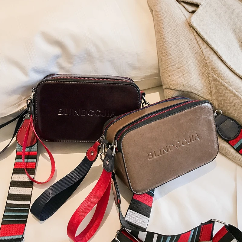 Сумка женская новая сумка через плечо bolsa модная маленькая квадратная с широким