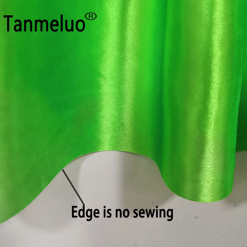 Wedding Stage Table Skirting Decoration Party Table Ice Silk Banquet Skirt Wedding Backdrop for Tablecloth Cover