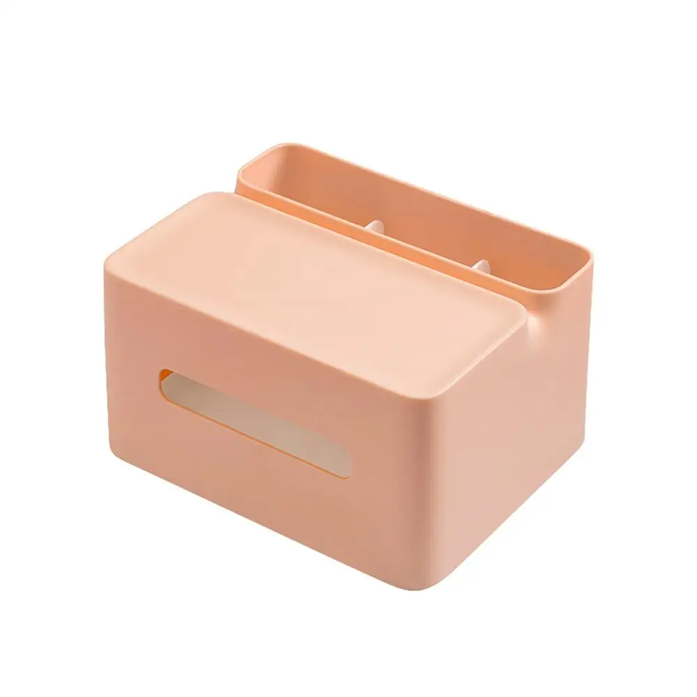  Home Kitchen Plastic Desktop Tissue Box Living Room Coffee Table Plastic Paper Towel Storage Box SW
