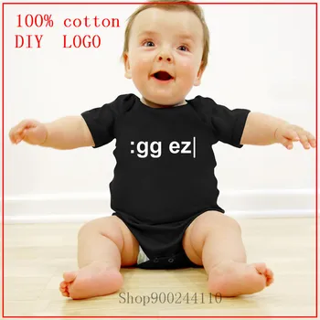 

gg ez Letter Printed Baby Bodysuit Cute Newborn Baby Rompers Summer Short Sleeve Bodysuits Baby Boys Girls Onesie cotton Clothes