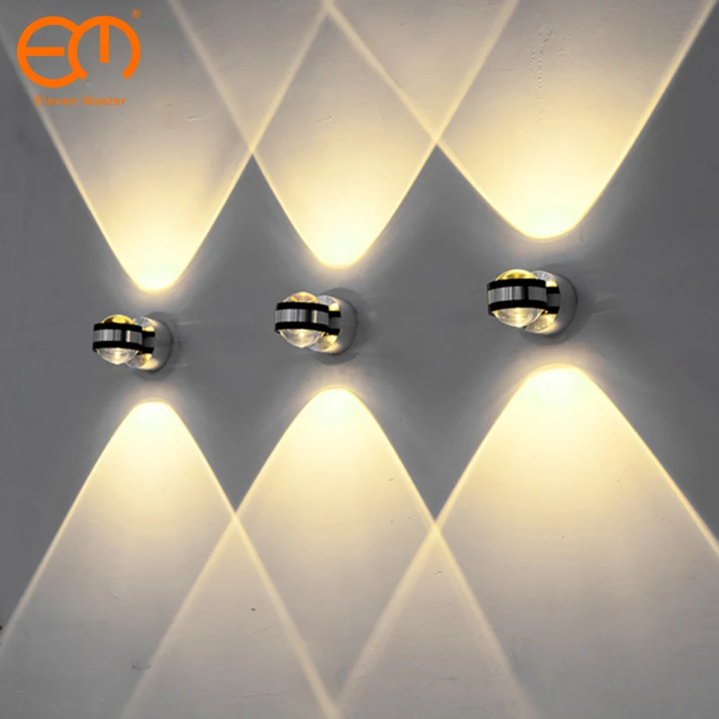 Up and down wall RGB led indoor Condenser lens decorative lights living ...
