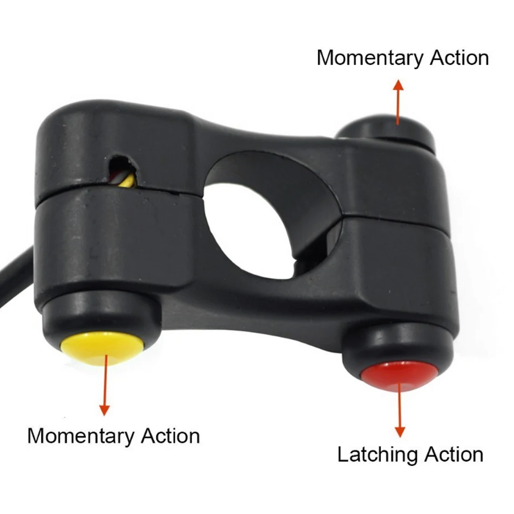 Universal 7/8'' Handlebar Horn Turn Signal Light Switch Sport Scooter