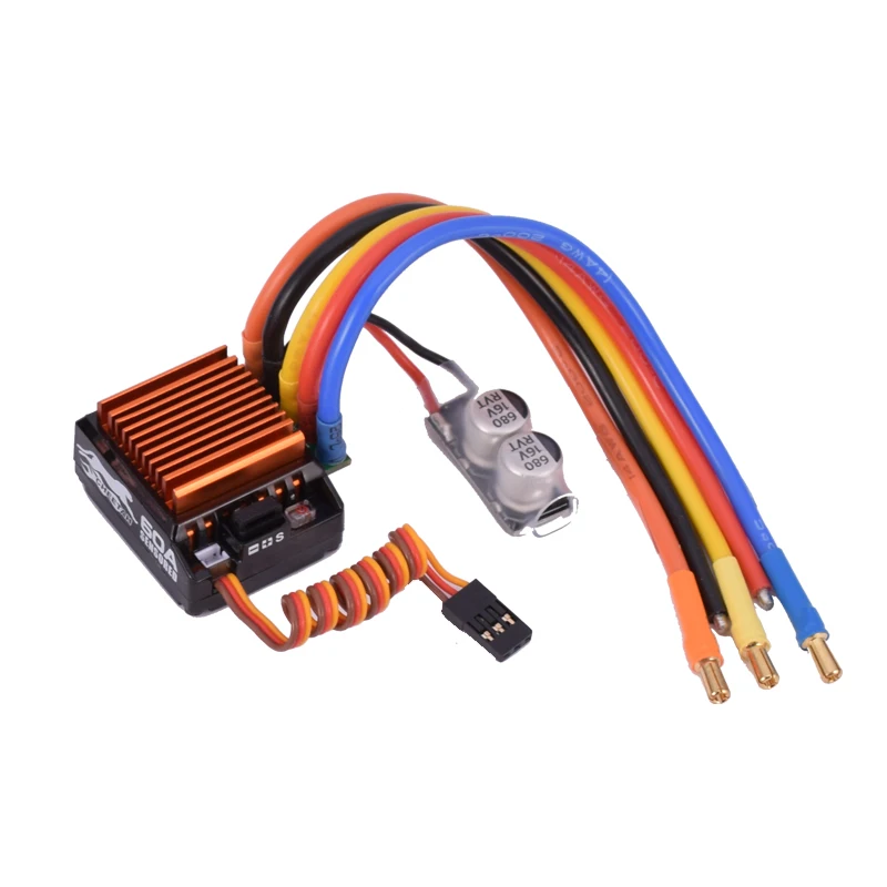 SkyRC Cheetah 13,5 T 2590KV/бесщеточный двигатель+ Cheetah 1/10 60A Сенсорный электронный регулятор хода программы карты комбинированная система питания для 1/10 1/12 RC автомобиля