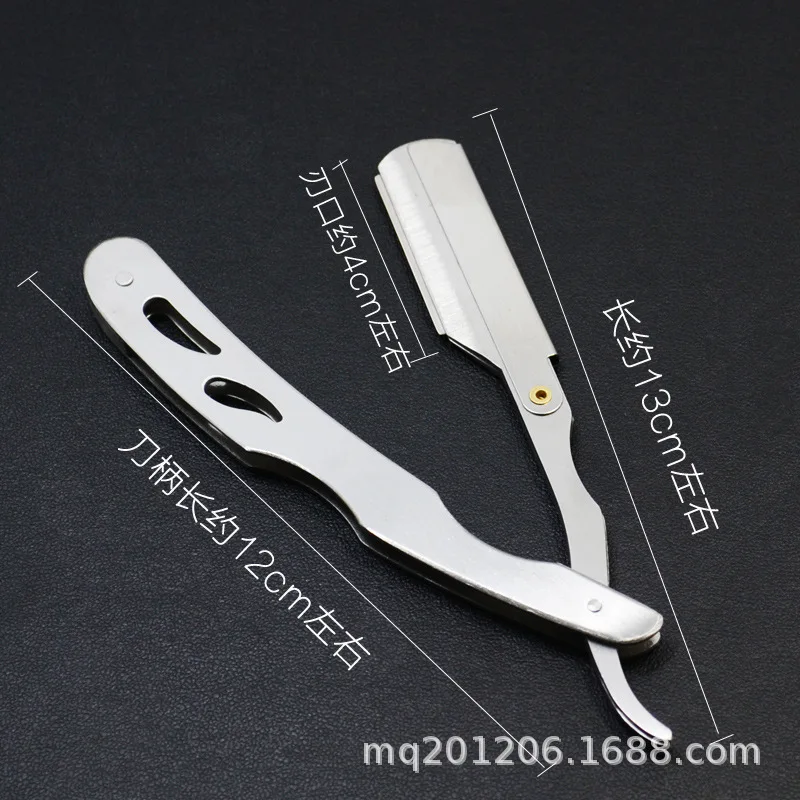 Vintage Shaver Manual Beard Razor Manual Shaver Shave Stainless Steel Straight razor Holder G1126 1 Vintage Shaver Manual Beard Razor Manual Shaver Shave Stainless Steel Straight razor Holder G1126 2