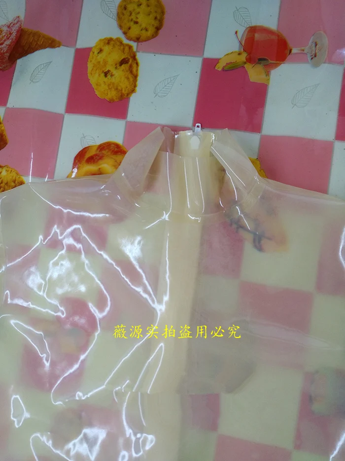 Handmade-Transparent-Brown-Men-Latex-Catsuit-Rubber-Bodysuits-Socks-with-Back-Crotch-Zipper-9