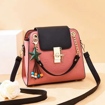 

Casual Brand Elegant Shoulder Bag Ladies Designer Luxury Handbags Women Retro Print Messenger Bag INS Fashion Girl Shopping Bags