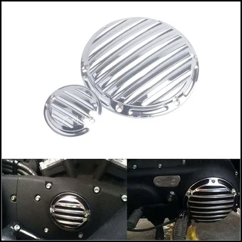 

Modified Engine Clutch Side Cover Suitable for Harley Side Cover XL883 XL1200 X48 Clutch Cover Black