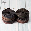 XINYAO 1m/lot Width 12mm Braided Leather Cord PU Rope Thread For DIY Necklace Bracelet Jewelry Making F1104 ► Photo 1/6