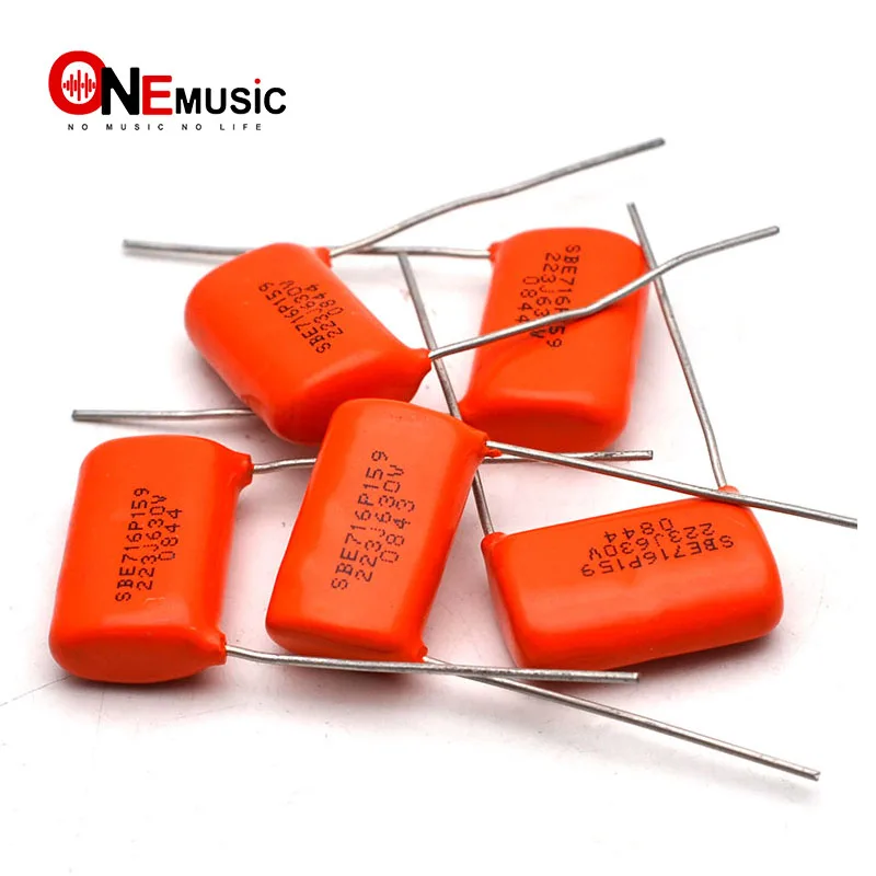 SBE Orange Drop Capacitors 716P .022uf/600V 23MM Guitar Capacitor