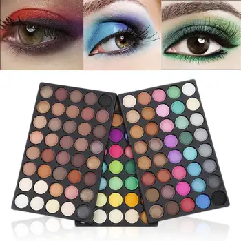 

120Colors Eyeshadow Makeup Palette Waterproof Cosmetic Matte Eyeshadow Cream Long-lasting Eye Shadow Makeup Shimmer Kit Set