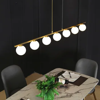 

Post Modern LED Ceiling Chandelier Linear type Dining Chandelier Ceiling Hanging Lights Kitchen Island suspension Lamp