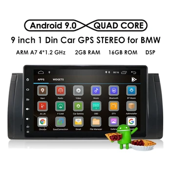 

9 Inch Android 9.1 2+16G Car GPS Navigation Multimedia Player Bluetooth Autoradio Car Stereo Player for BMW E39 E53 X5