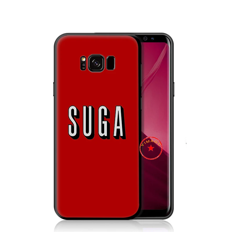 Мягкий силиконовый чехол Suga K Pop Min Yoongi K Pop для телефона samsung Galaxy A9 A8 A7 A6 Plus A5 A3 J6 - Цвет: 10