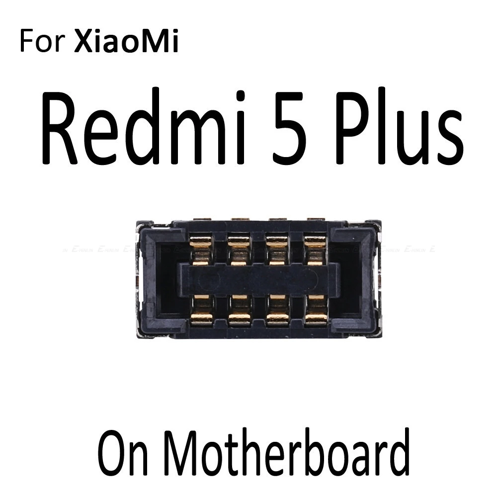 2 шт. Батарея Разъем Держатель контактов для Xiaomi mi 5X A1 A2 6X Red mi 5 6plus 6A Note 4 4X Pro 5 5A 7 Pro на материнской плате - Цвет: For Redmi 5 Plus