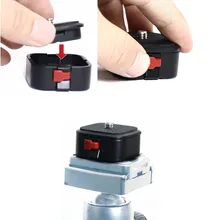 1/4 Screw Quick Release Plate Adapter Mount for DSLR Mirrorless Sjcam Camera to Tripod Head Zhiyun DJI Moza Stabilizer Bracket