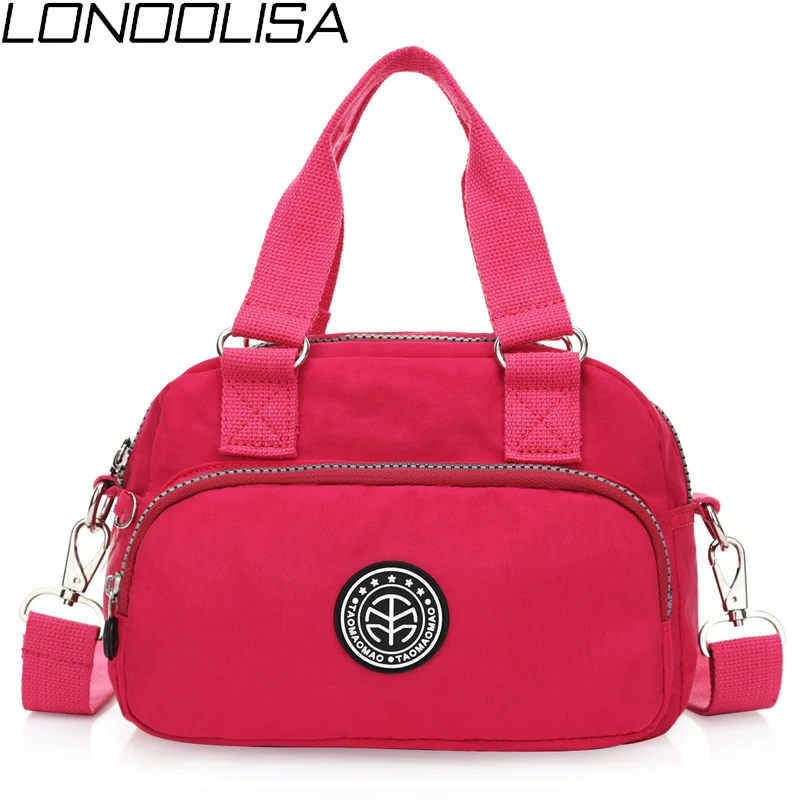 Модная женская Водонепроницаемая нейлоновая сумка через плечо высокое качество