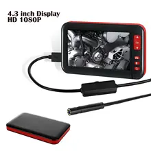 4," ЖК-экран HD 1080P F200 автомобильный монитор Borescopes инспекционная эндоскоп камера