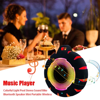 

Mini Bluetooth Speaker Portable Waterproof Wireless Handsfree Speakers, For Showers, Bathroom, Pool, Car, Beach & Outdo