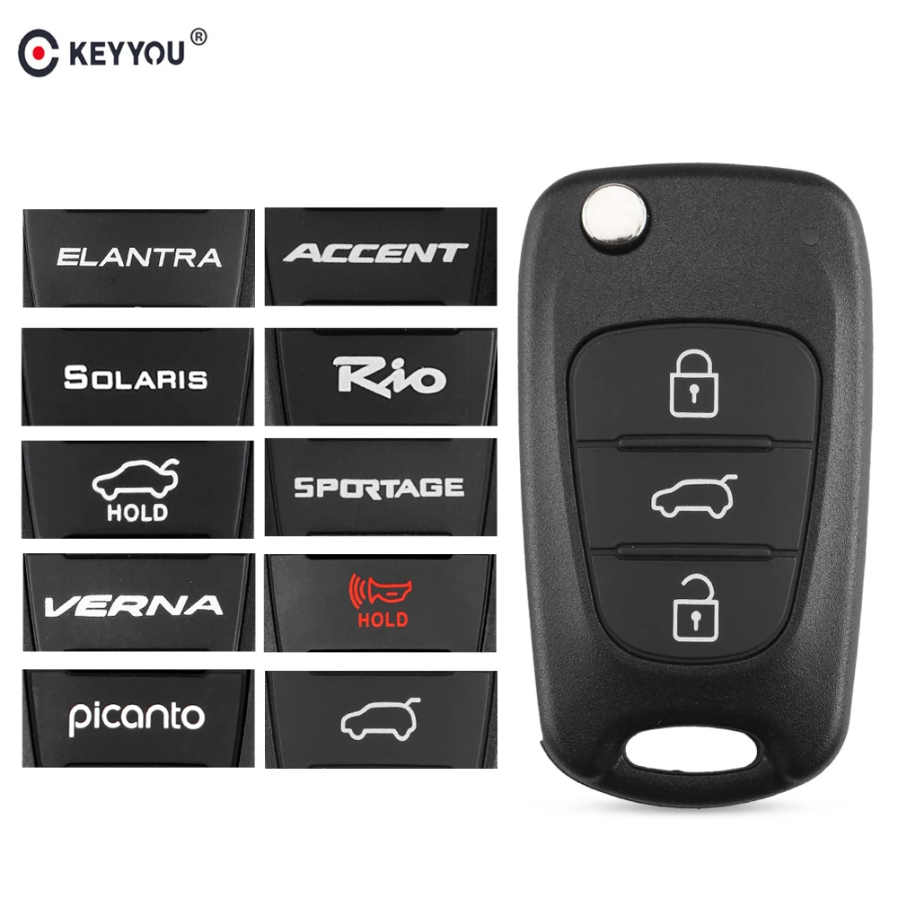 Пульт дистанционного управления KEYYOU для Kia K2 K5 Rio 3 Ceed Sorento Sportage BT корпус ключа