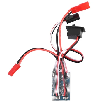 

New Arrival-Rc Car 10A Brushed Esc Two Way Motor Speed Controller No Brake For 1/16 1/18 1/24 Car Boat Tank F05427