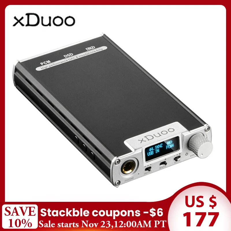 XDUOO XD-05 32bit/384KHz DSD DAC Portable Audio