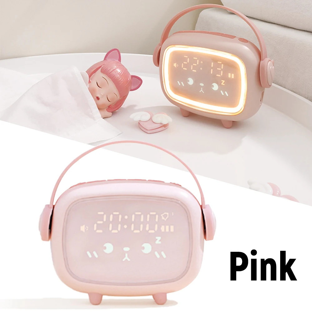 kids alarm clock night light
