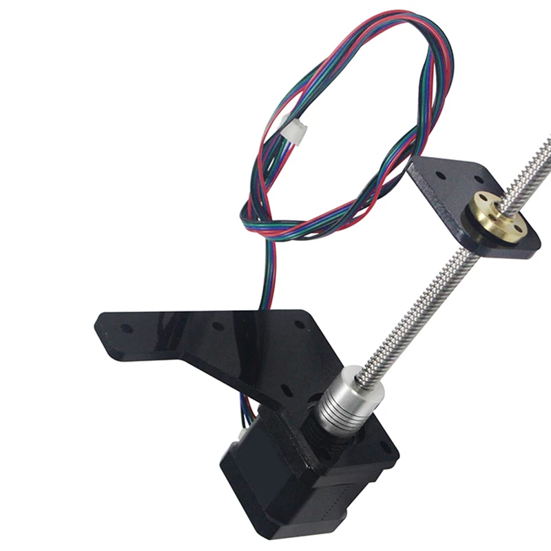 Z Axis Upgrade Kit 42 шаг двигателя и T8x2 свинцовый винт 380 мм 8 мм с медью для 3d принтера части